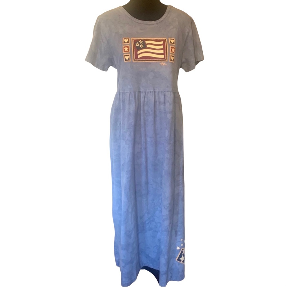 Cactus Bay Apparel Scoop Neck Maxi Dress L